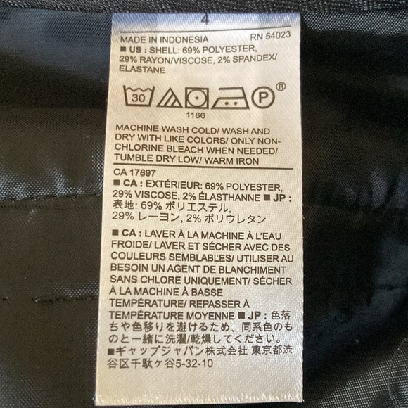 Black Banana Republic dress pants - Picture 8 of 8